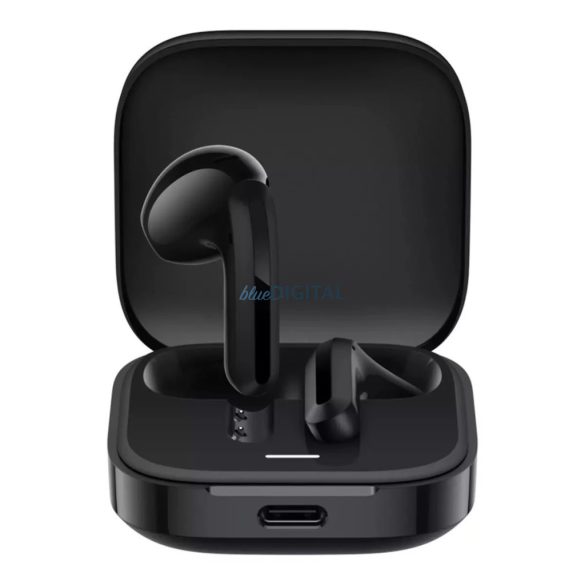 Stereo bluetooth headset vezeték nélküli töltőtokkal, TWS, fekete, Xiaomi Redmi Buds 6 Active