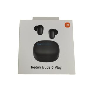 Stereo bluetooth headset vezeték nélküli töltőtokkal, TWS, fekete, Xiaomi Redmi Buds 6 Play