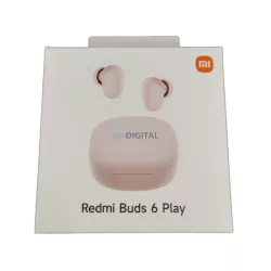   Stereo bluetooth headset vezeték nélküli töltőtokkal, TWS, rózsaszín, Xiaomi Redmi Buds 6 Play