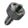 Bluetooth FM transmitter, 2xUSB / 1xType-C, QC3.0 / PD 30W, BT5.3, fekete, Hoco E82