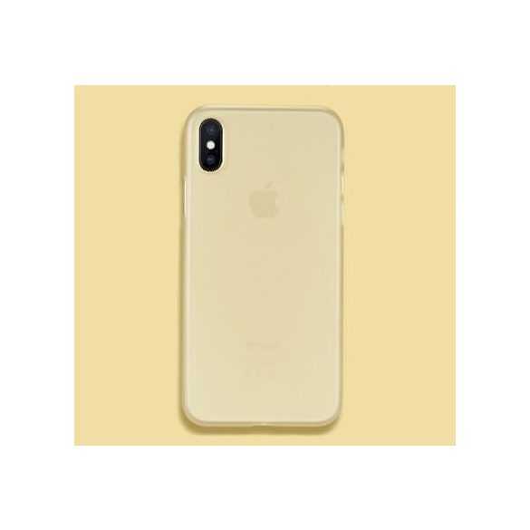 Joway BHK31 iPhone X / XS (5,8") arany matt TPU műanyag hátlaptok