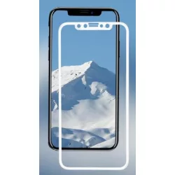   iPhone X / XS / 11 Pro (5,8") előlapi üvegfólia, 3D, fehér, ívelt, Joway BHM15