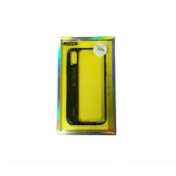   iPhone X / XS (5,8") hátlap tok, TPU tok, fekete / átlátszó, Joway BHK37