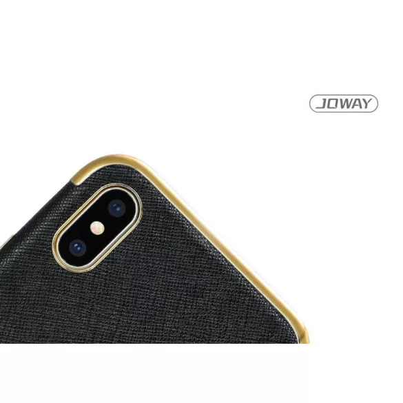 Joway BHK39 iPhone X / XS (5,8") fekete TPU hátlaptok