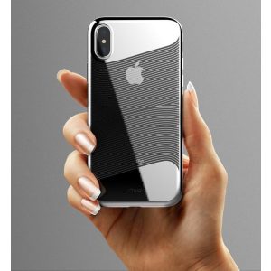 Joway BHK50 iPhone X / XS (5,8") ezüst TPU szilikon tok