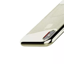   iPhone X / XS (5,8") hátlap tok, TPU tok, arany, Joway BHK50