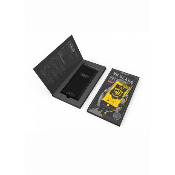 Joway BHM17 7 7G Plus / 8 8G Plus (5,5") fekete ívelt 0,23mm előlapi műanyag (PET) fólia