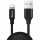 iPhone 8pin - USB-A adatkábel, szövettel bevont, fekete, 3M, 1.5A, Baseus CALYW-C01 iPhone 8pin - USB-A adatkábel, szövettel bevont, fekete, 3M, 1.5A, Baseus CALYW-C01