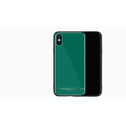   Remax RM-1653 iPhone X / XS (5,8") zöld fényes hátlap tok