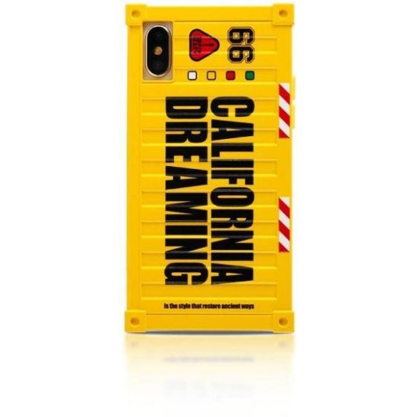 Remax RM-1657 iPhone X / XS (5,8") sárga szilikon hátlap tok