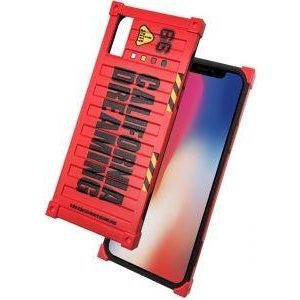 Remax RM-1657 iPhone X / XS (5,8") piros szilikon hátlap tok