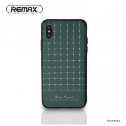   Remax RM-1660 iPhone X / XS (5,8") szürke műanyag hátlap tok