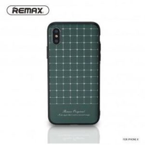 Remax RM-1660 iPhone X / XS (5,8") szürke műanyag hátlap tok