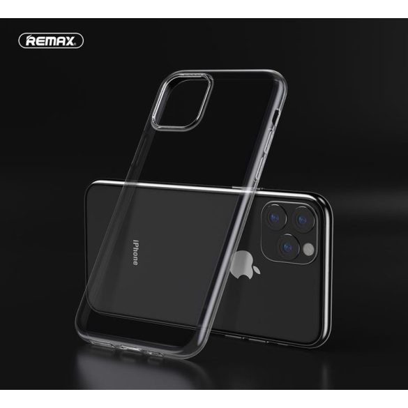 Remax RM-1688 iPhone 11 Pro Max (6,5") átlátszó szilikon hátlap tok