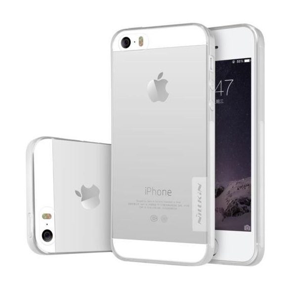 Nillkin Nature iPhone 6 6S Plus (5,5") átlátszó TPU szilikon prémium hátlap tok