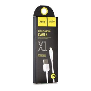 Hoco X1 iPhone 8pin fehér adatkábel 1m 2.1A