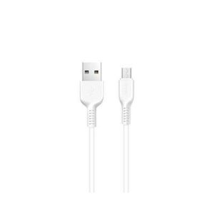 Hoco X20 Micro USB fehér adatkábel 1m 2.4A