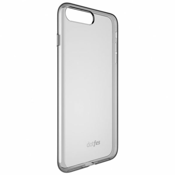 Dotfes G04 iPhone 6 6S Plus (5,5") fekete TPU szilikon prémium hátlap tok