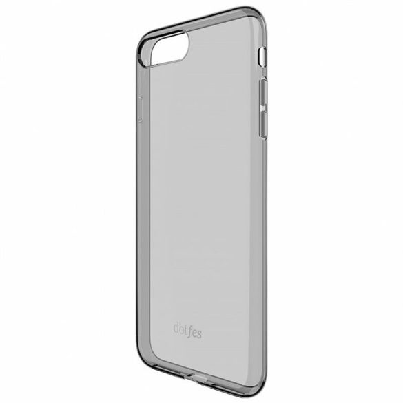 Dotfes G04 iPhone 6 6S Plus (5,5") fekete TPU szilikon prémium hátlap tok