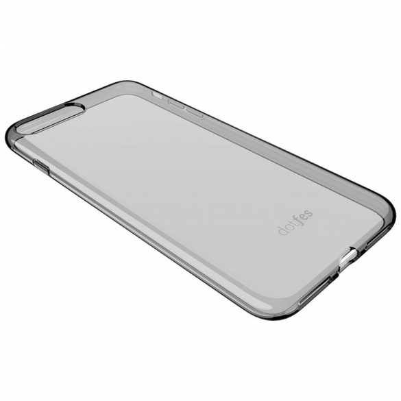 Dotfes G04 iPhone 6 6S Plus (5,5") fekete TPU szilikon prémium hátlap tok