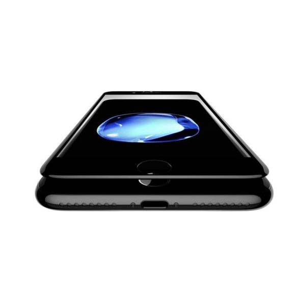 Dotfes E04 iPhone 6 6S Plus (5,5") fekete 3D előlapi prémium üvegfólia