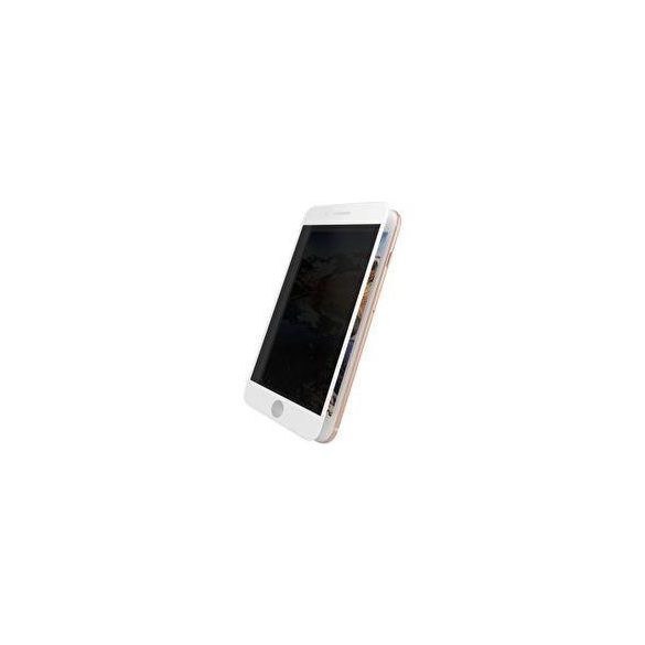 Dotfes E05 iPhone 7 / 8 / SE 2020 / SE 2022 (4,7") fehér 3D előlapi betekintésvédő prémium üvegfólia