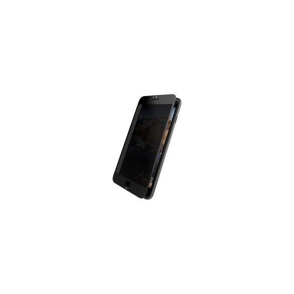 Dotfes E05 iPhone 6 6S (4,7") fekete 3D előlapi betekintésvédő prémium üvegfólia