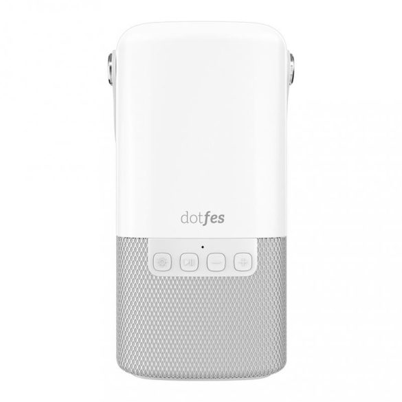 Dotfes H05 fehér bluetooth hangszóró+lámpa