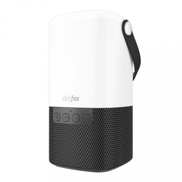 Dotfes H05 fekete bluetooth hangszóró+lámpa