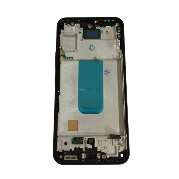 Samsung Galaxy A34 LCD + érintőpanel kerettel, TFT, fekete, SM-A346