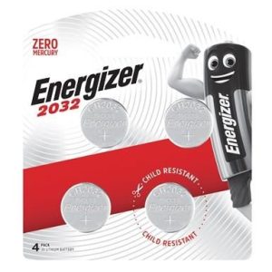 Energizer CR2032 gombelem 3V (4 db)