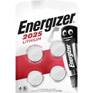 Energizer CR2025 gombelem 3V (4 db)