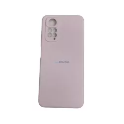   Xiaomi Redmi Note 11 Pro 4G/5G szilikon tok, matt, velúr belső, lila, Silicone Case