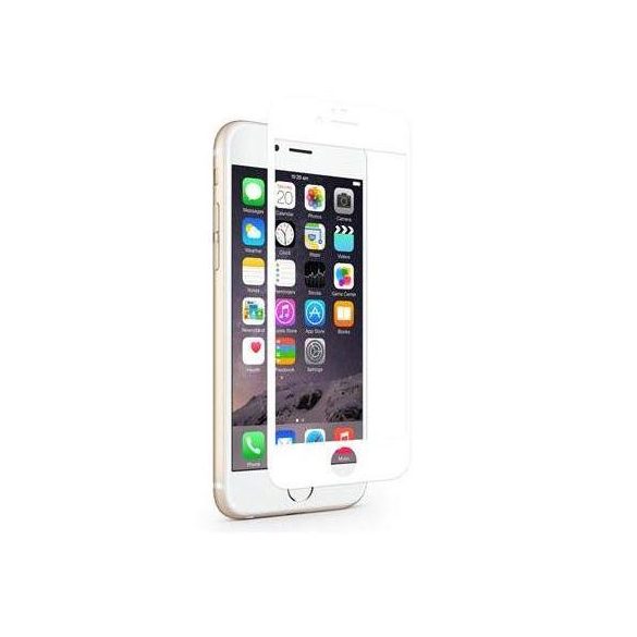 TiPX iPhone 6 6S (4,7") fehér prémium 0,3mm előlapi üvegfólia