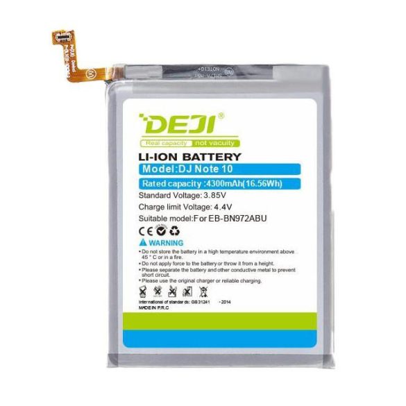 Samsung Galaxy Note 10 Plus akkumulátor, 4300mAh, EB-BN972ABU, SM-N975, Deji