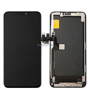 iPhone 11 Pro (5,8") OLED LCD + érintőpanel, fekete, HARD