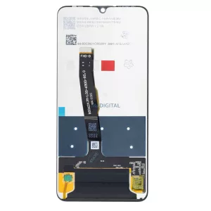 Huawei P30 Lite (2019) LCD + érintőpanel, fekete, 48 MP verzió