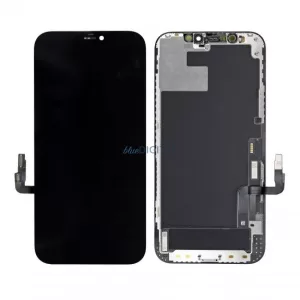 iPhone 12 /  12 Pro (6,1") LCD + érintőpanel, fekete, Incell 