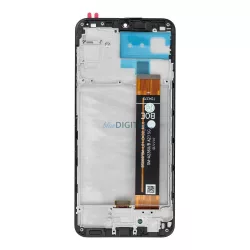   Samsung Galaxy A23 5G LCD + érintőpanel kerettel, fekete, SM-A236