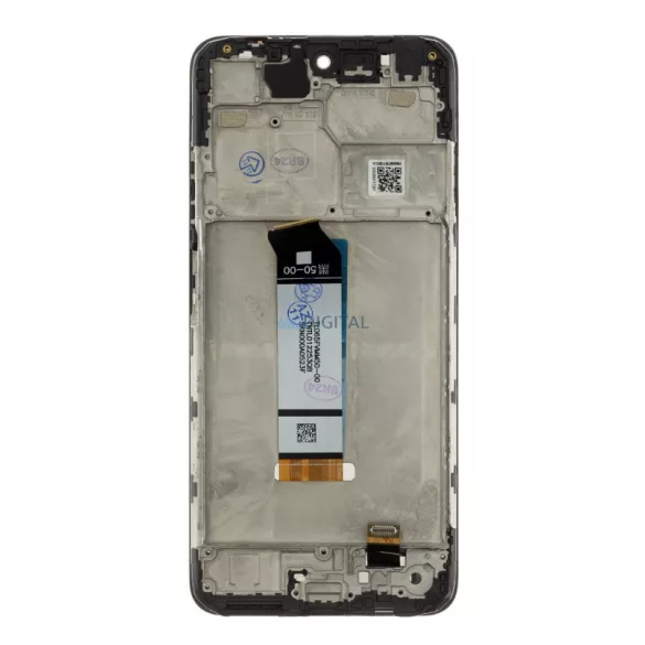 Xiaomi Redmi Note 10 5G LCD + érintőpanel kerettel, fekete