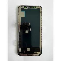 iPhone X (5,8") LCD + érintőpanel, fekete, Incell