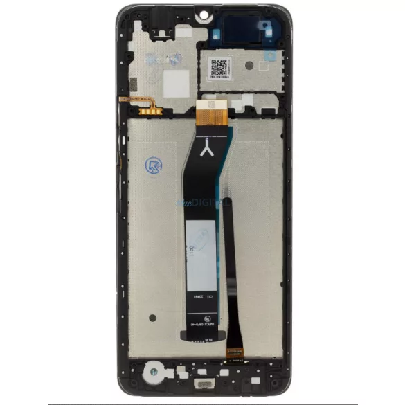 Xiaomi Redmi A3 fekete LCD + érintőpanel kerettel