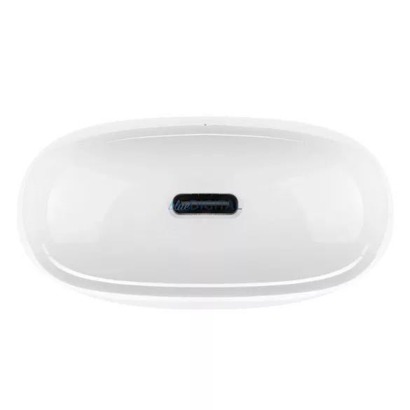 Stereo bluetooth headset vezeték nélküli töltőtokkal, TWS, fehér, OBAL:ME OMSTWS