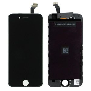 iPhone 6 6G (4,7") fekete LCD + érintőpanel  AAA minőségű