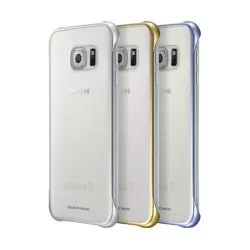   Samsung G920F Galaxy S6 gyári 3db-os hátlap tok (arany,ezüst,kék)