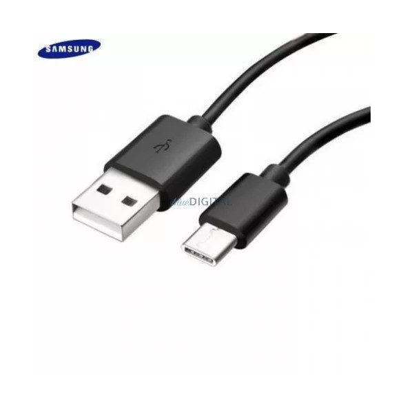 Samsung Type-C adatkábel, gyári, 1.5m, fekete, EP-DG930IBEGWW (csomagolt)