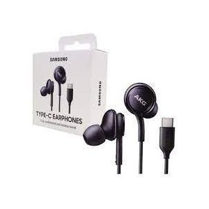 Samsung EO-IC100BW fekete AKG gyári headset Type-C csatlakozóval csomagolt