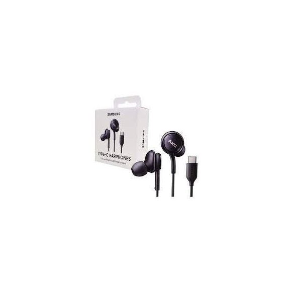 Samsung EO-IC100BW fekete AKG gyári headset Type-C csatlakozóval csomagolt