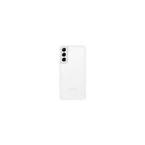 Samsung S906 Galaxy S22 Plus gyári fehér keret 2 hátlappal (átlátszó, tükrös)