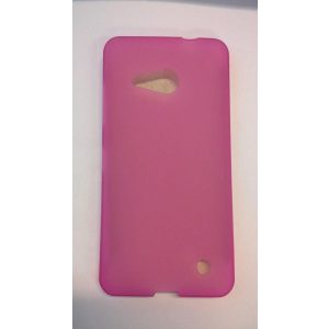 Microsoft Lumia 550 pink Szilikon tok